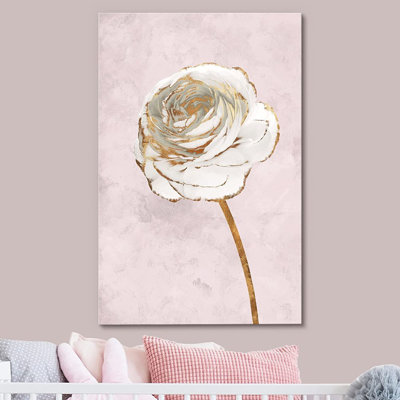 " Pastel Garden Carnation " Painting Print