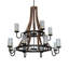 Rustic Lodge 12 - Light Chandelier