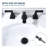 Widespread Bathroom Faucet with Drain Assembly
