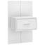 Jasani Small Single (2'6) Solid Wood Headboard-1991667725