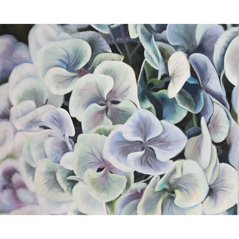 Colorful Hydrangea Flowers Duvet Cover | Rustic Livingroom Decor