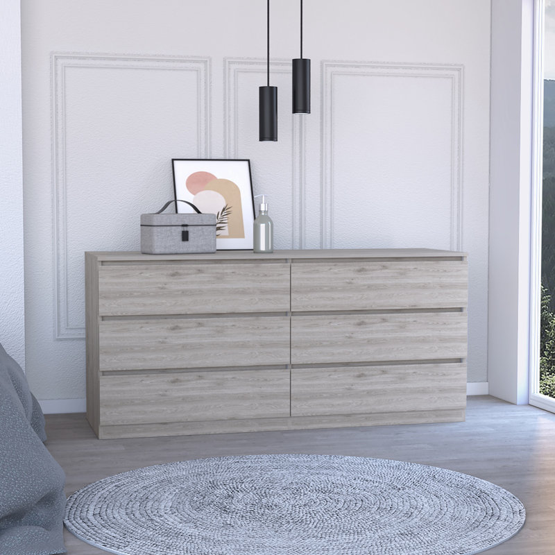 Commode à six tiroirs