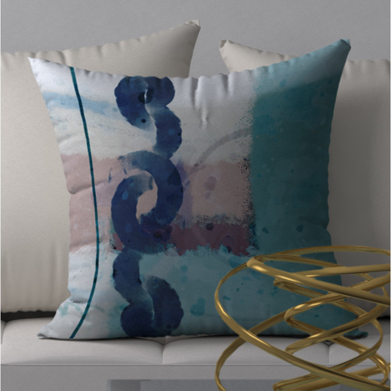 Housse de coussin carrée/insert, 18" x 18"