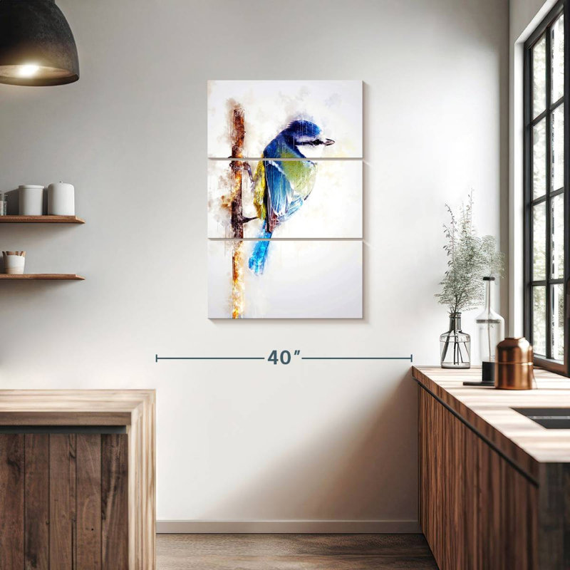 Brampt Bird On Twig, 38" H x 24" W