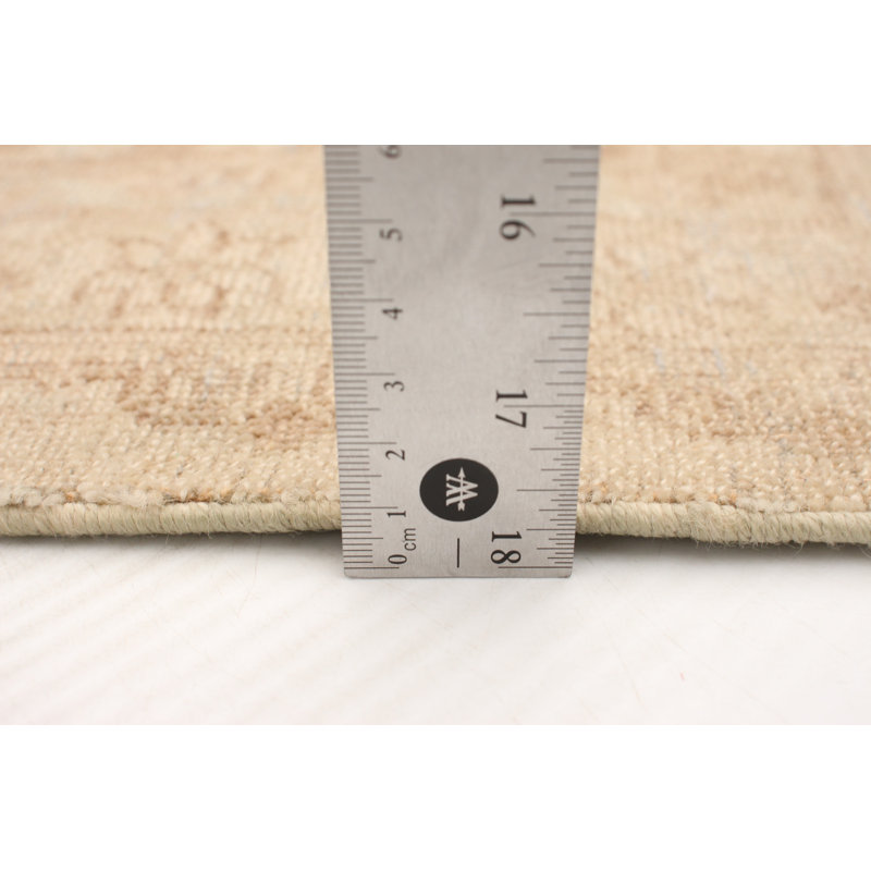 Diani One-of-a-Kind 6'1" X 8'11" New Age Wool Area Rug in Cream