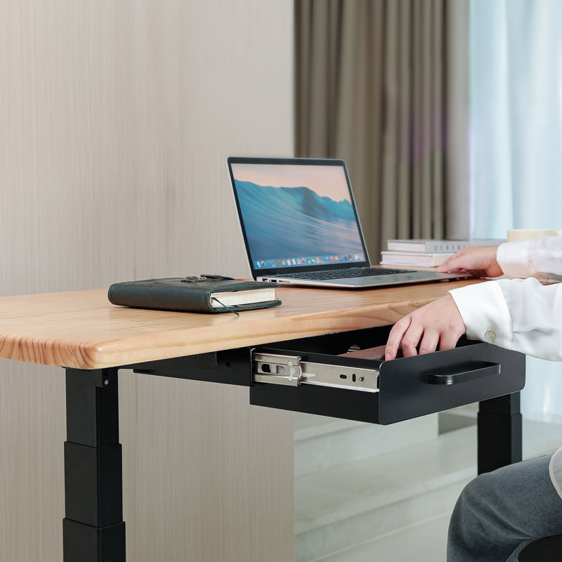Tiroir coulissant pour bureau à domicile, H 3 po x l 15,2 po x P 9 po