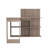 Writing Computer Desk, Five Open Shelves-1584559112