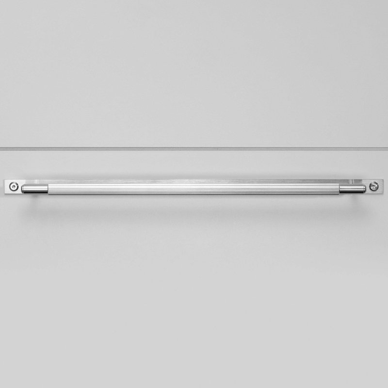 Pull Bar / Plate / Linear, 4 3/4", Steel