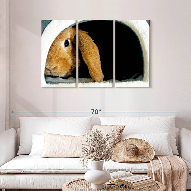 Brampt Rabbit Home, 28" H x 45" W