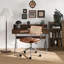 Chaise de bureau pivotante en similicuir Ayris-2021555490