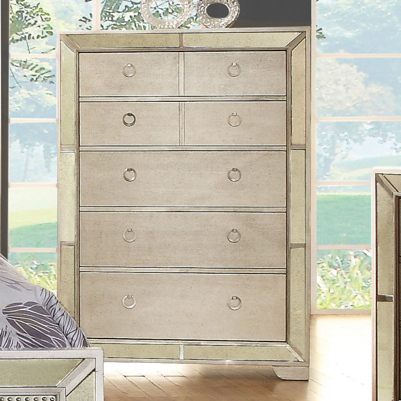 Commode 5 tiroirs Frantz
