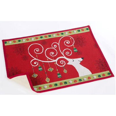 Roy Non-Slip Christmas Indoor Doormat