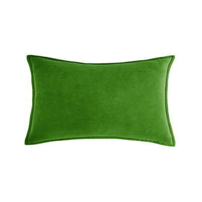 (Covers With Inserts) Set of 2 Rectangular Solid Colors With Lining Throw Pillows