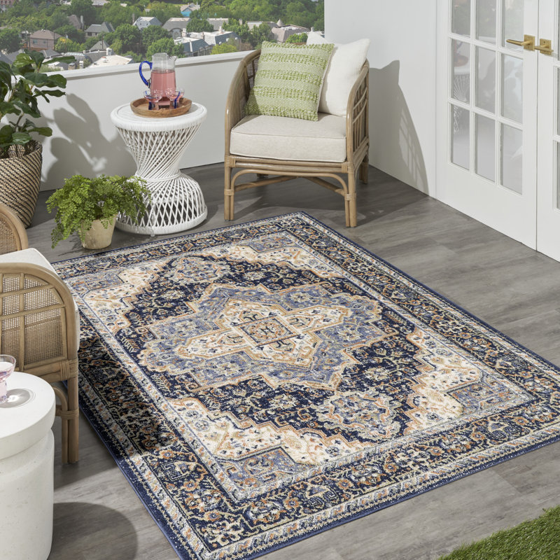 Tapis intérieur / extérieur rectangulaire Sandy, Rectangle 4 pi x 6 pi