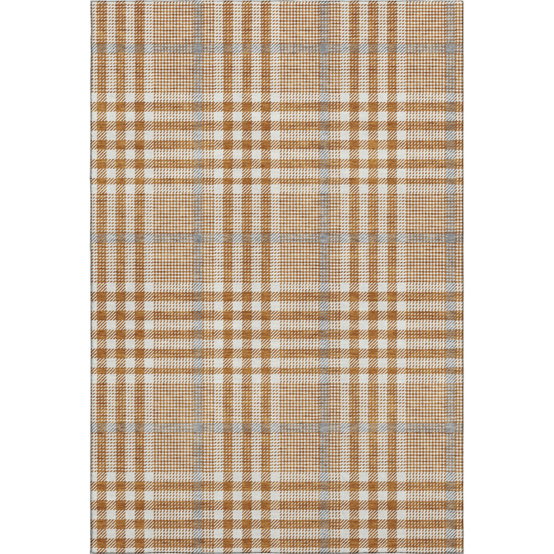 Tapis à carreaux Corry AMF1054 lavable à la machine de qualité supérieure, Rectangle 9 pi x 12 pi