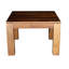Table basse en bois massif Isaiah