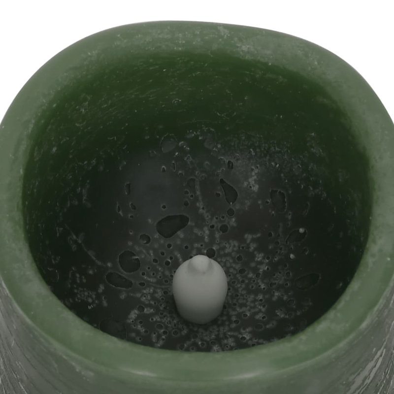 Flameless LED Candles with Remote Control Warm White, Green