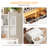 3-In-1 White Vanity Desk With LED Mirror, Adjustable Lighting, Flip-Top Makeup Table & Storage Stool, 5 Storage Compartments For Bedroom