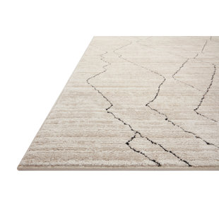 Loloi Darby Sand / Charcoal Area Rug