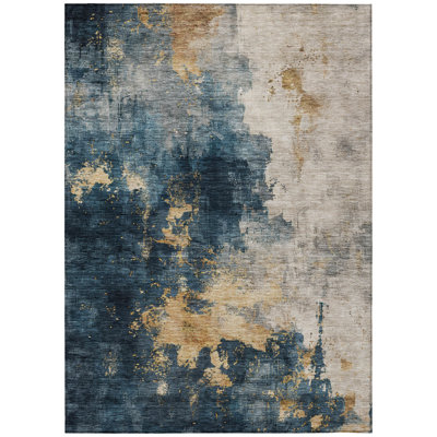 Chayil Area Rug with Non-Slip Backing