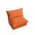 Chenille orange sélectionné