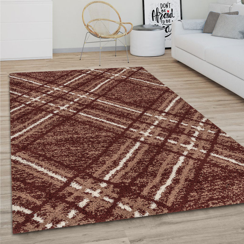 Hadreas Tartan Area Rug, Rectangle 80 x 150cm