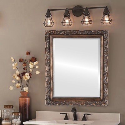 Chumasero Wood Flat Wall Mirror