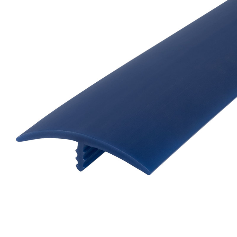 Moulure en T en polyéthylène flexible 1 1/2 pouce Outwater, Bleu marine