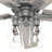 52" Techne 5 - Blade Ceiling Fan with LED Light Kit, Remote Control, WiFi Smart Fan, Easy Install-84931862