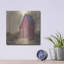 «Folk Art Outhouse II» par Pam Britton, August Grove®, art mural en métal, 12 po x 12 po-587258854