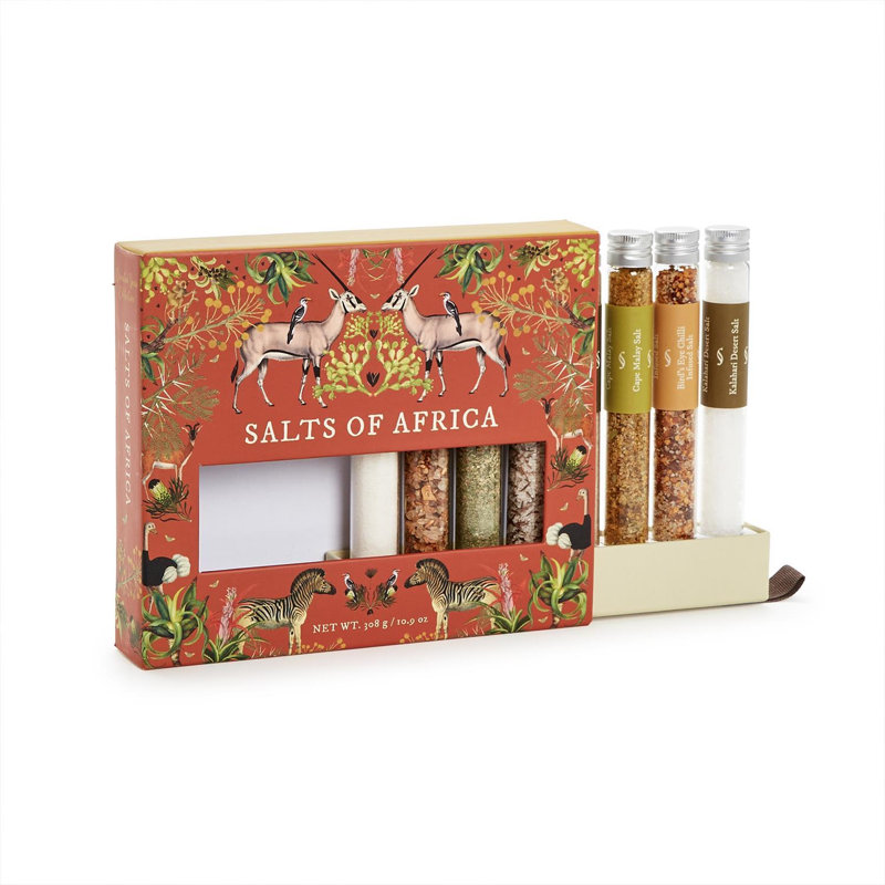 Ensemble de 8 tubes de finition minérale 8 pi H Salts Afrique Gourmet