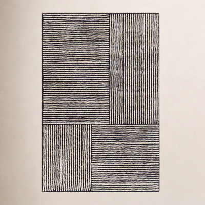 Balos Hand-Tufted Striped Rug