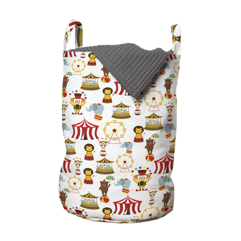 Fabric Laundry Bag with Handles