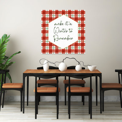 «Classic Christmas», art traditionnel d'hiver abstrait classique