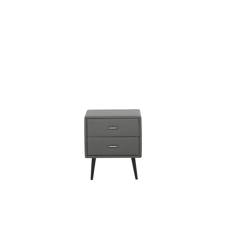 Jody 48cm W Bedside Table, Grey