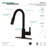 Kingston Brass Continental Single-Handle Pull-Down Kitchen Faucet-29272804