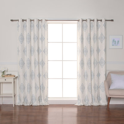 Rideau occultant en polyester Terence (panneau simple)