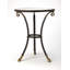 Meurice Glass & Metal Side Table