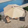 Ebonique Cantilever Umbrella with Base Included