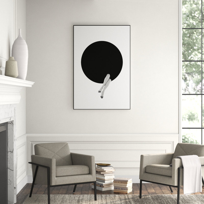 Speechless Print by Jean Kenna, 61.5" H x 41.5" W x 1.5" D, Glass Coat