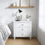Table de chevet 3 tiroirs - Table de chevet moderne avec glissières à roulement à billes pour la chambre à coucher ou le salon-218043226