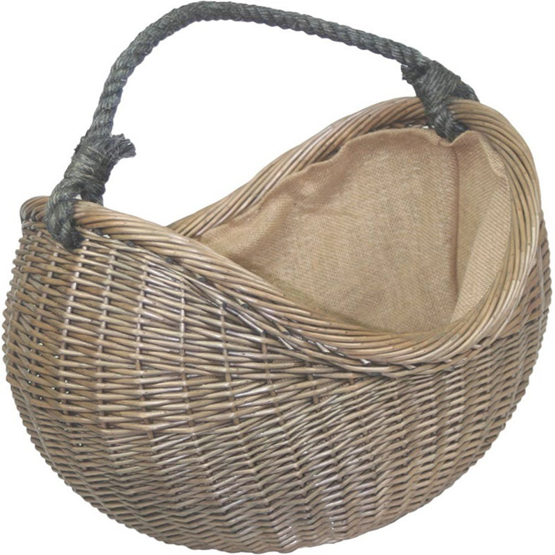 Shale Wicker Log Carrier