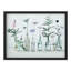 Vase brun avec fleurs sur fond doux, botanique, illustration moderne, petit décor, œuvre d'art moderne-101376640-101376643