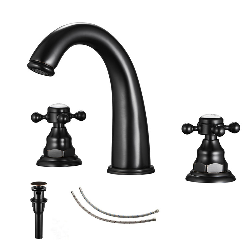 Bathroom Faucet with Drain Assembly, Oil Rubbed Bronze