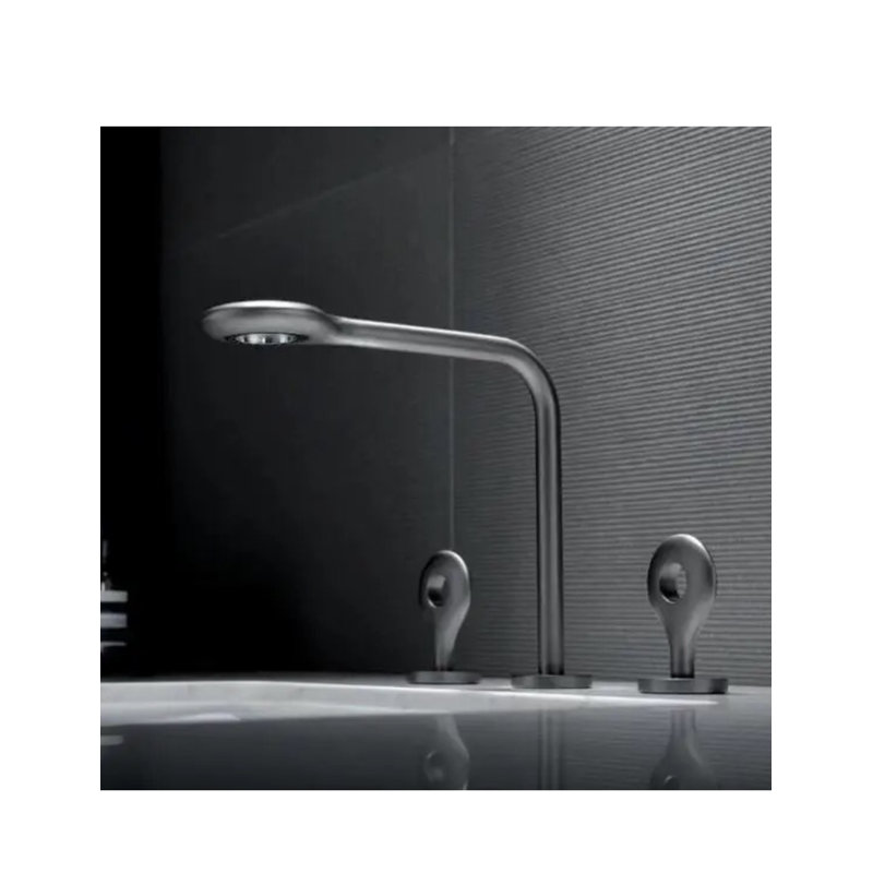 Robinet de salle de bain à large entraxe