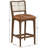  Vegan Leather Upholstered Counter Stool-453765296-454232542