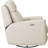 Torino Power Headrest Swivel Glider Leather Recliner-177493398