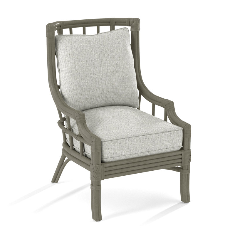 Seville Armchair, Elite Dove Linen, Greystone