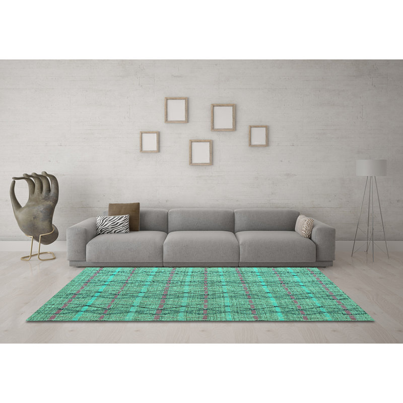 Washable Geometric Indoor Rug, Rectangle 2' x 3'