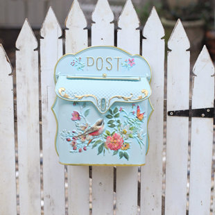 Boîte aux lettres murale en métal